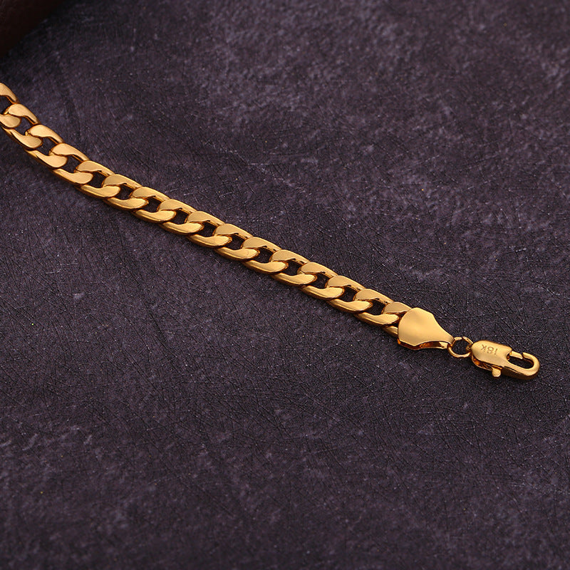 Bold Gold Chain Necklace