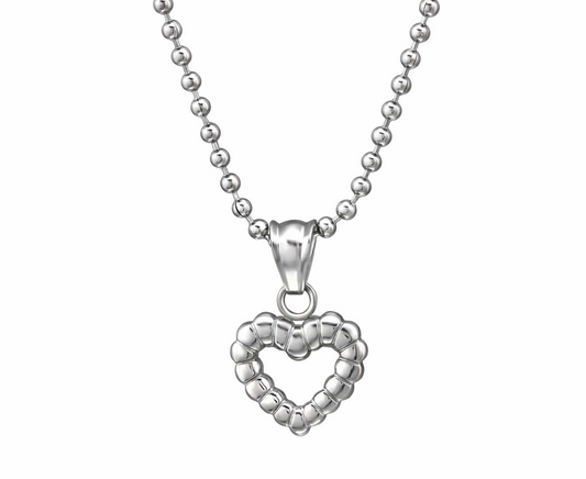 Stainless Steel Heart Necklace